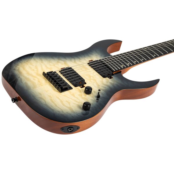 SPIRA Guitars S 507 QGY E Transparent Grey