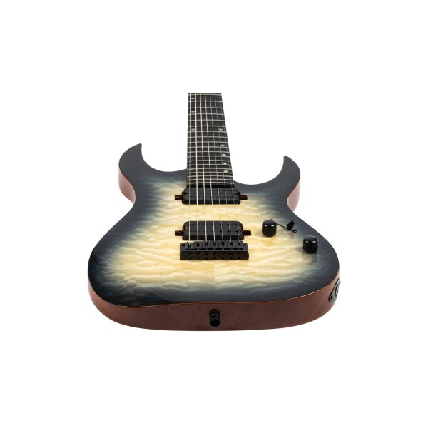 SPIRA Guitars S 507 QGY E Transparent Grey