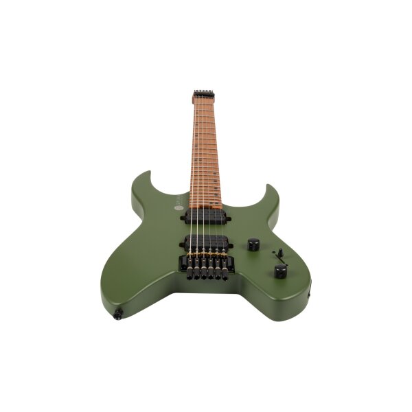 SPIRA Guitars S 400 Headless MGR Satin Green