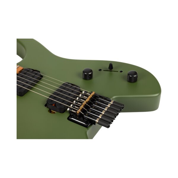 SPIRA Guitars S 400 Headless MGR Satin Green
