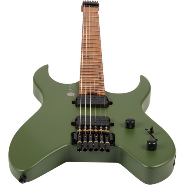 SPIRA Guitars S 400 Headless MGR Satin Green