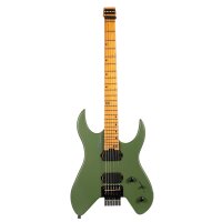 SPIRA Guitars S 400 Headless MGR Satin Green