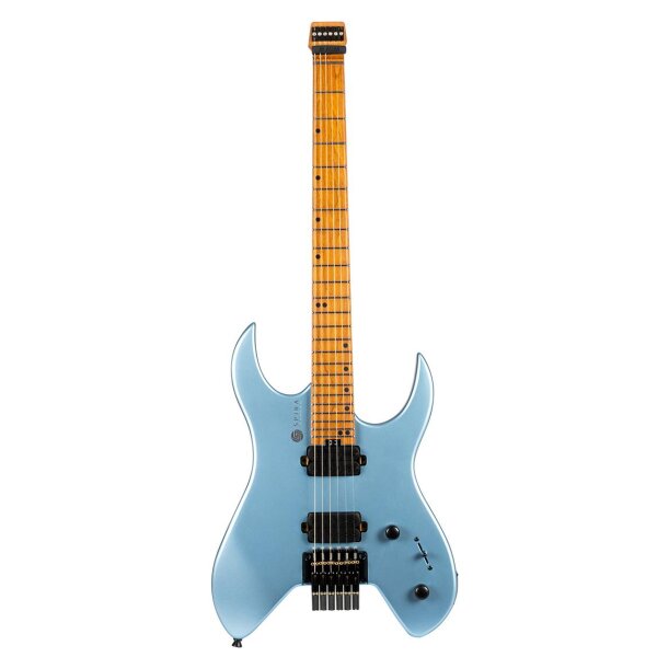 SPIRA Guitars S 400 Headless MPB Satin Blue