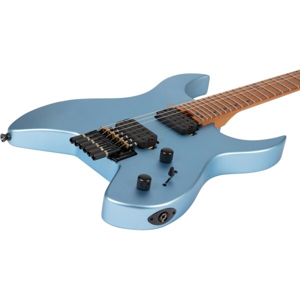 SPIRA Guitars S 400 Headless MPB Satin Blue