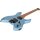 SPIRA Guitars S 400 Headless MPB Satin Blue