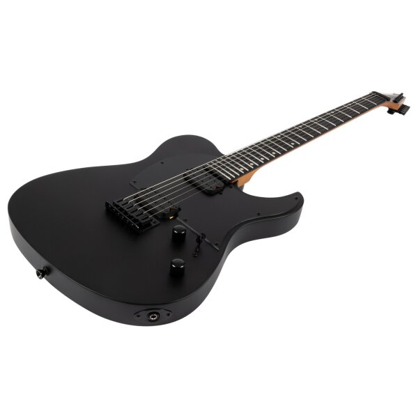 SPIRA Guitars T 400 Baritone MBK Satin Black