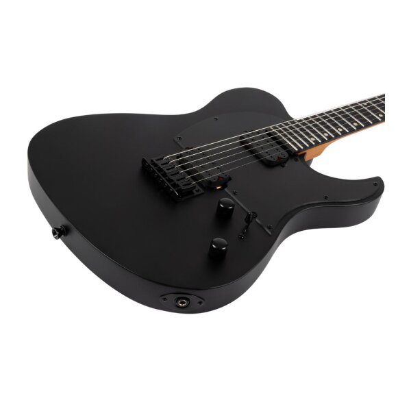 SPIRA Guitars T 400 Baritone MBK Satin Black