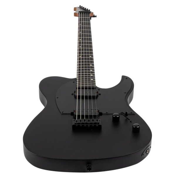 SPIRA Guitars T 400 Baritone MBK Satin Black