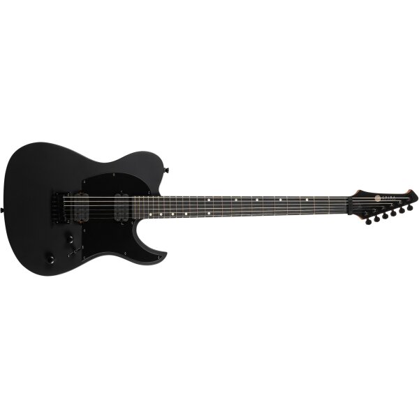 SPIRA Guitars T 400 Baritone MBK Satin Black
