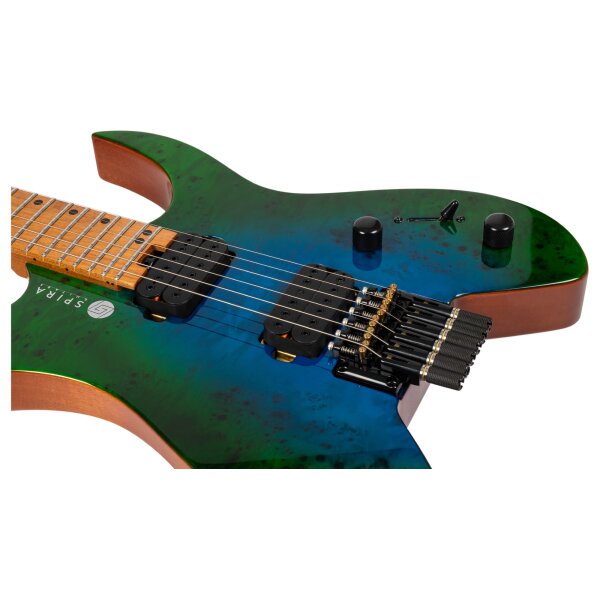 Spira Guitars S-500 GBR Headless