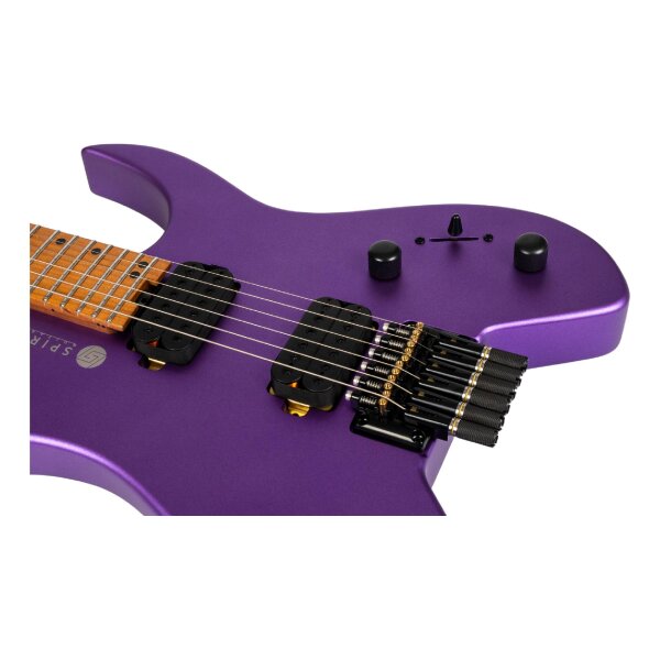 SPIRA Guitars S 400 Headless MPP Satin Purple