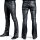 WORNSTAR Hellraiser Side Button Waxed Denim Jeans - Black