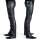 WORNSTAR Hellraiser Side Button Waxed Denim Jeans - Black