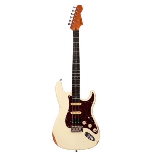 Patina Guitars PS 7 OW R Olympic White Relic