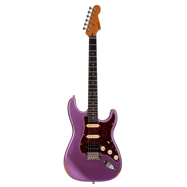Patina Guitars PS 7 PP R Purple Relic