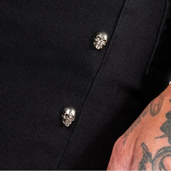 WORNSTAR Gauntlet Skull Jeans Black