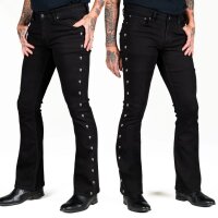 WORNSTAR Gauntlet Skull Jeans Black