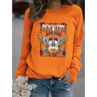 ROCK-HUS Damen Langarmshirt Country Musik