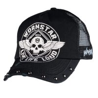 WORNSTAR Battalion Trucker Hat Kappe schwarz-weiss