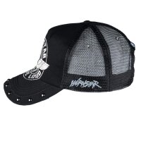 WORNSTAR Battalion Trucker Hat Kappe schwarz-weiss