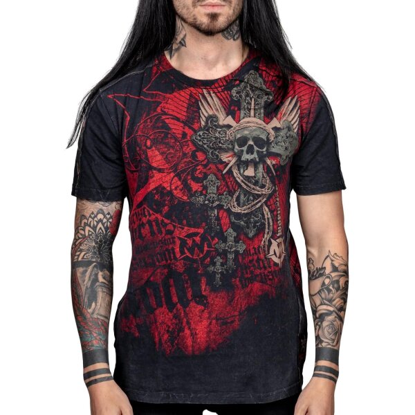 WORNSTAR Herren Artist Asylum Signature Series Resurrection Tee T-Shirt schwarz