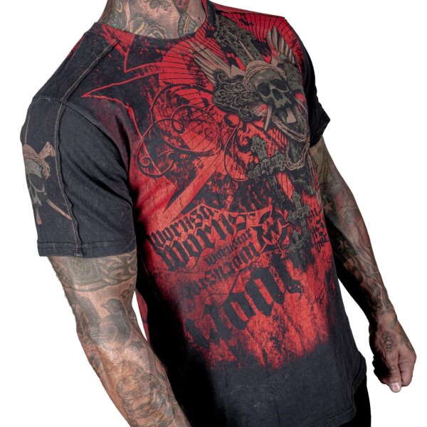 WORNSTAR Herren Artist Asylum Signature Series Resurrection Tee T-Shirt schwarz