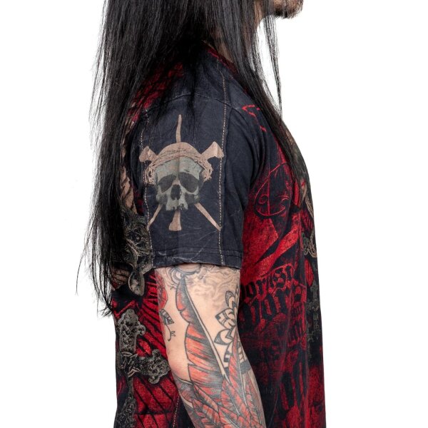 WORNSTAR Herren Artist Asylum Signature Series Resurrection Tee T-Shirt schwarz