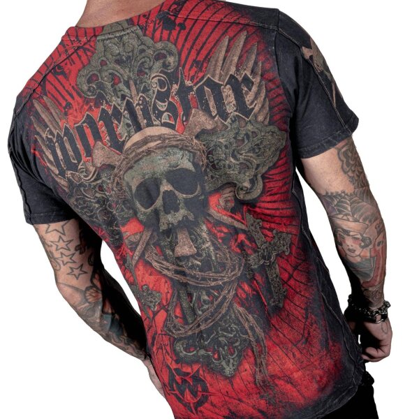 WORNSTAR Herren Artist Asylum Signature Series Resurrection Tee T-Shirt schwarz