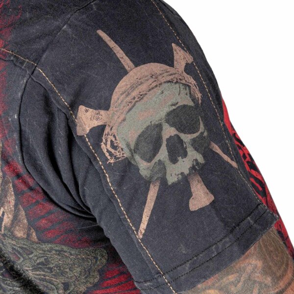 WORNSTAR Herren Artist Asylum Signature Series Resurrection Tee T-Shirt schwarz