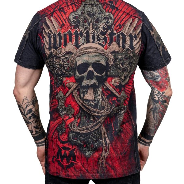 WORNSTAR Herren Artist Asylum Signature Series Resurrection Tee T-Shirt schwarz