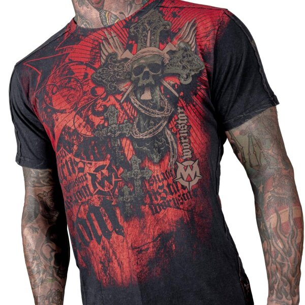 WORNSTAR Herren Artist Asylum Signature Series Resurrection Tee T-Shirt schwarz