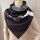 ROCK-HUS Schal Tuch Warm mit Halteclip Taube & Noten