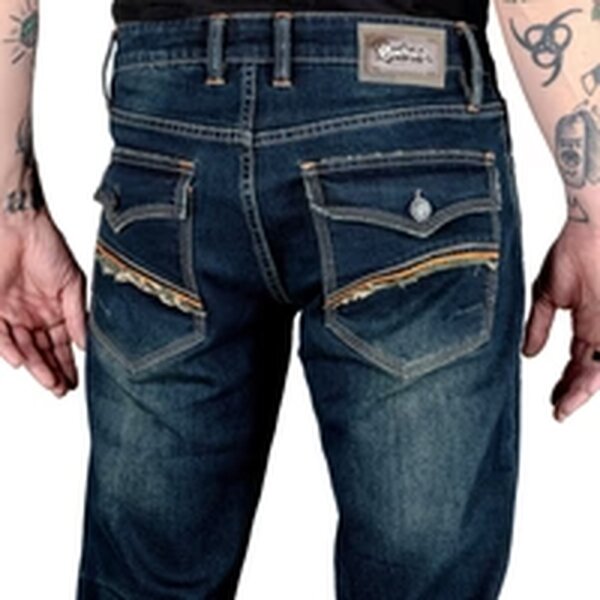 WORNSTAR Herren Essentials Collection Trailblazer Jeans Midnight Blue