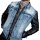 WORNSTAR Herren Whiplash Jacket Faux Leather - Jeans West