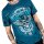 WORNSTAR Herren Artist Asylum Collection Elegantly Wasted Tee - Teal Türkisblau