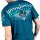 WORNSTAR Herren Artist Asylum Collection Elegantly Wasted Tee - Teal Türkisblau