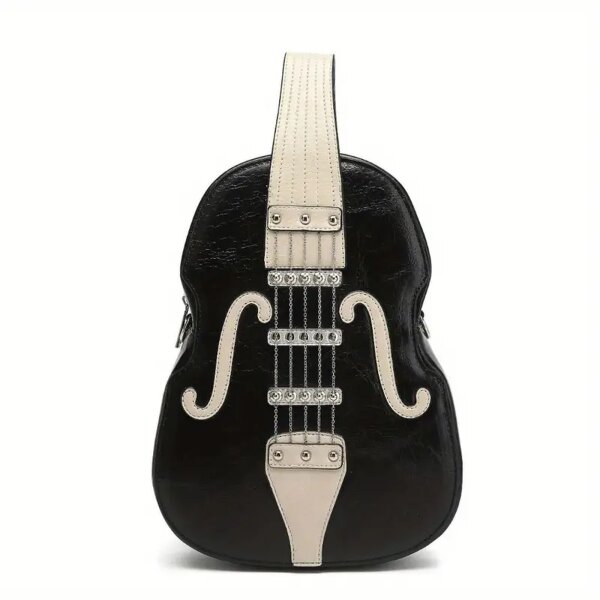 ROCK-HUS Handtasche/Rucksack Violine Groß