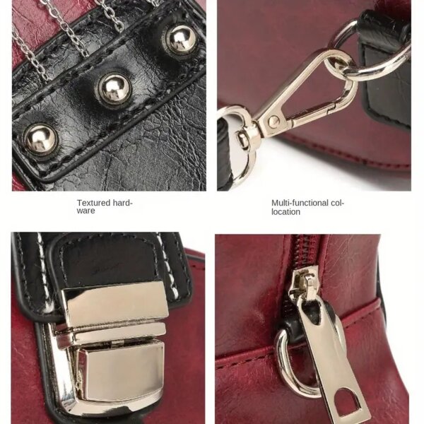 ROCK-HUS Handtasche/Rucksack Violine Groß