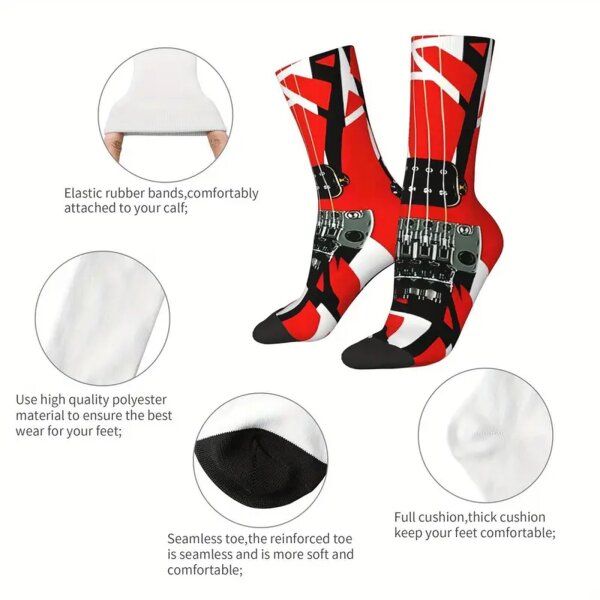 ROCK-HUS Unisex Socken Eddi lässt grüßen ;-)